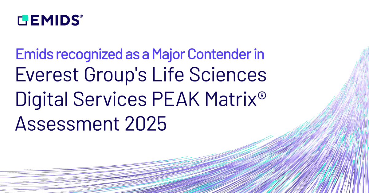 Emids Recognized as a Major Contender in Everest Group’s Life Sciences Digital Services PEAK Matrix® Assessment 2025